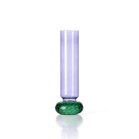 De violette kwartsvaas - Bazar Bizar