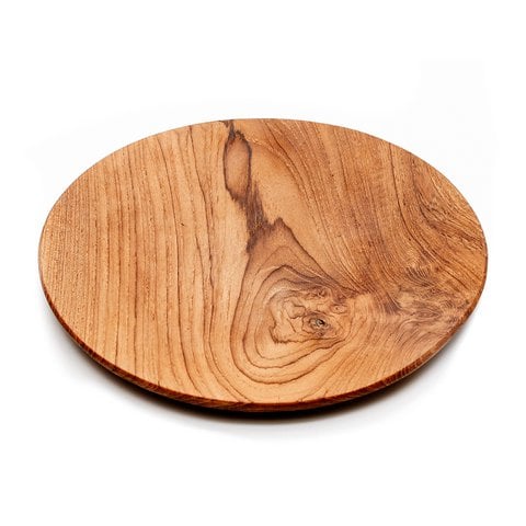 Het Teak Root Ronde Bord - XL - Bazar Bizar