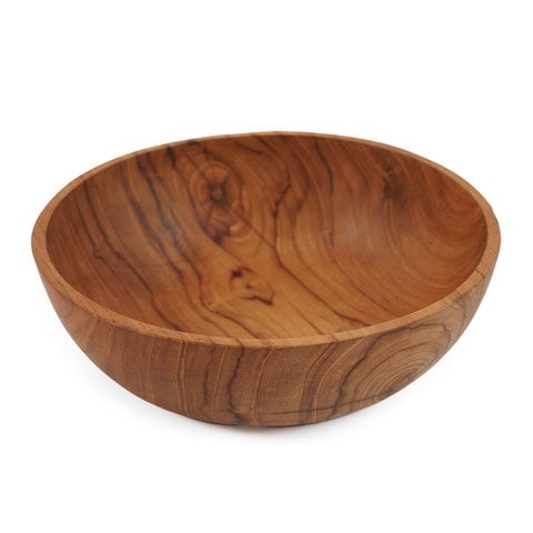 De Teak Root Snackschaal - M - Bazar Bizar