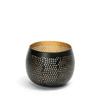 The Pierced Ball - Zwart Goud - S - Bazar Bizar