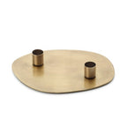 De Glowpad Kaarsenhouder - Goud - M - Bazar Bizar