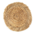De Waterhyacint Raffia Placemat - Naturel - Bazar Bizar