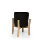 The Charcoal Low - Zwart Naturel - S - Bazar Bizar