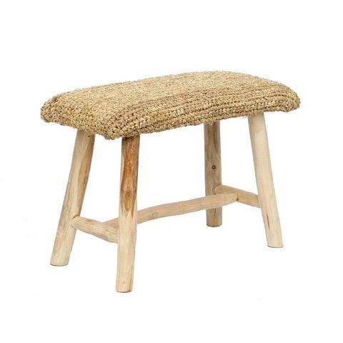 De Raffia Bank - Naturel - Bazar Bizar