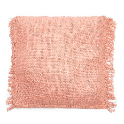 The Oh My Gee Kussenhoes - Zalmroze - 60x60 - Bazar Bizar