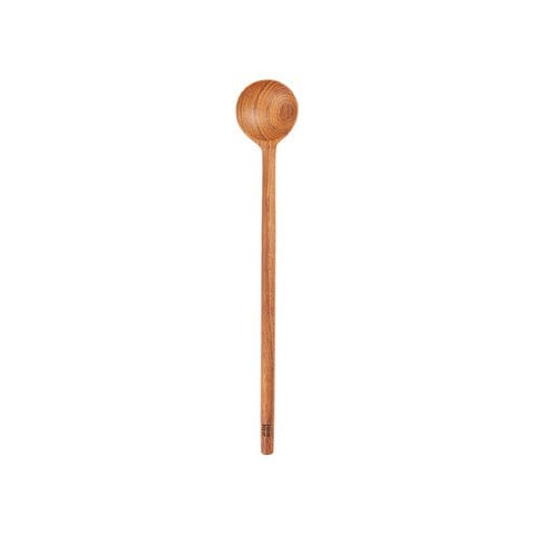 De Teak Root Platte Doseerlepel - Bazar Bizar