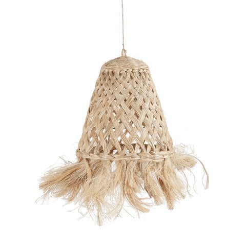 De Abaca Jelly Fish-hanger - Naturel - S - Bazar Bizar