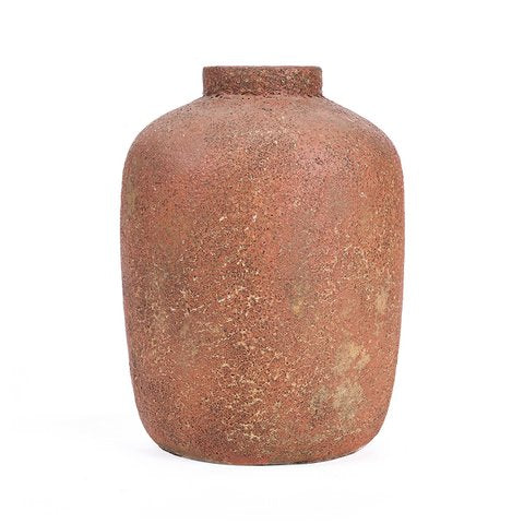 De Clay Echo Vaas - Terracotta - L - Bazar Bizar