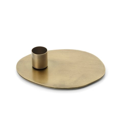 De Glowpad Kaarsenhouder - Goud - S - Bazar Bizar