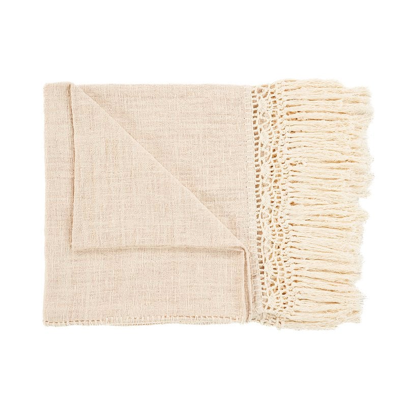 De Gypsy Bedsprei - Naturel - Bazar Bizar