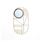 De Do I Look Pretty-muurhanger - Messing - Bazar Bizar