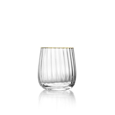 De Golden Rim Tumbler - Natuurlijk goud - Bazar Bizar