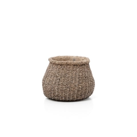 De Faux-Puff Planter - Bruin - S - Bazar Bizar
