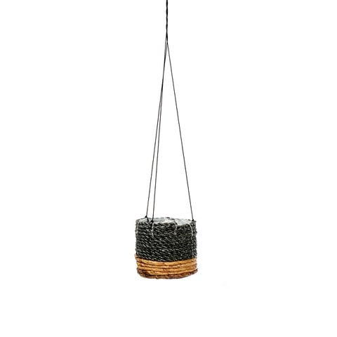 De Bananenplantenhanger - Naturel Zwart - S - Bazar Bizar