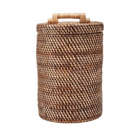 De Rotan Bak Hoog - Natuurlijk Bruin - Bazar Bizar