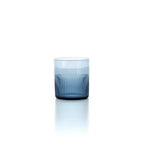 De Azure Rippled Low Tumbler - Blauw - Bazar Bizar