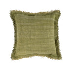 De Jungle Fringe Kussenhoes - Groen - Bazar Bizar