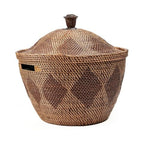 De Storage Crown Basket - Natuurlijk bruin - Bazar Bizar