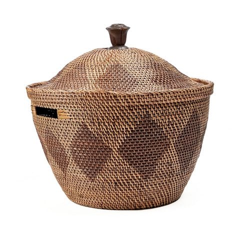De Storage Crown Basket - Natuurlijk bruin - Bazar Bizar
