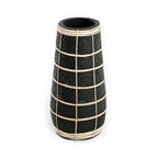 The Cutie Vaas - Zwart Naturel - L - Bazar Bizar