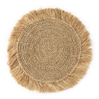 De Zeegras Raffia Placemat - Naturel - Bazar Bizar