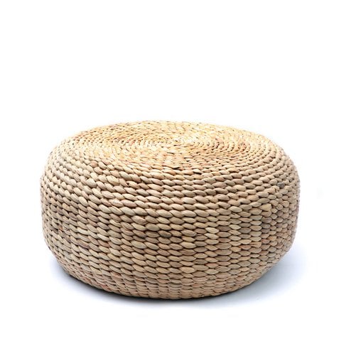 De Hyacint Poef - Naturel - M - Bazar Bizar