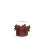 De Oh My Gee Kaarsenhouder - Bordeaux Fluweel - M - Bazar Bizar