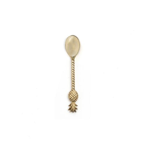 De Ananas Theelepel - Goud - Bazar Bizar