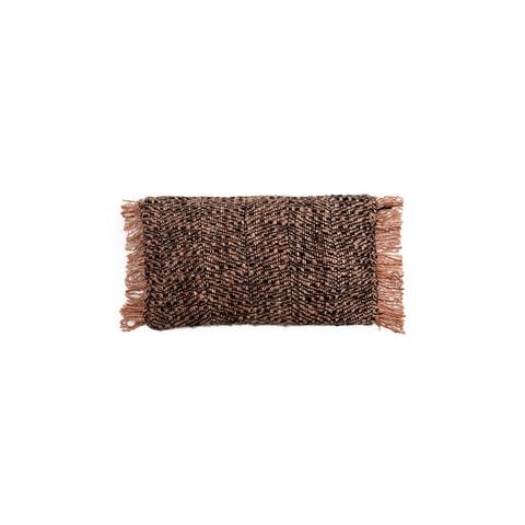 The Oh My Gee Kussenhoes - Zwart Koper - 30x50 - Bazar Bizar