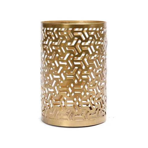 De holle zigzag - Goud - M - Bazar Bizar