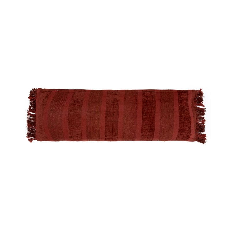The Oh My Gee Kussenhoes - Bordeaux Fluweel - 35x100 - Bazar Bizar