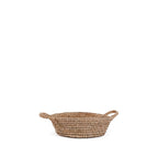The Raffia Basket Trays - Natural - S - Bazar Bizar