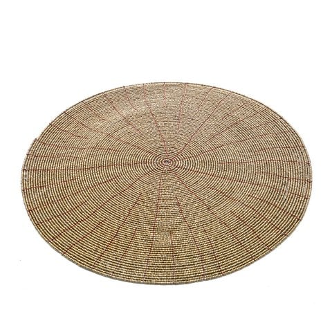 De Beaded Placemat - Goud - Bazar Bizar