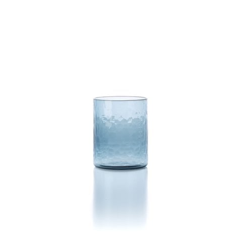 De Azure Hammered High Tumbler - Blauw - Bazar Bizar