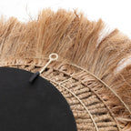 De Abaca Solomon Spiegel - Naturel - Bazar Bizar, foto 9