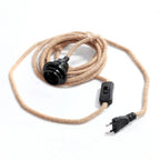 Fitting Lampen Jute - Naturel Zwart - Bazar Bizar, foto 4