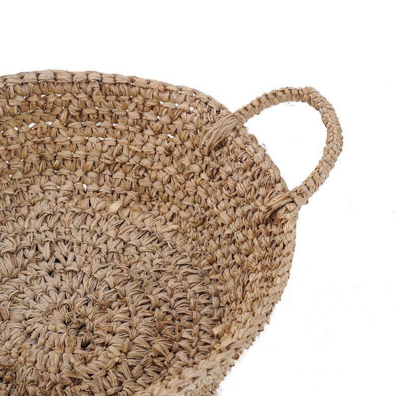 The Raffia Basket Trays - Natural - S - Bazar Bizar, foto 7