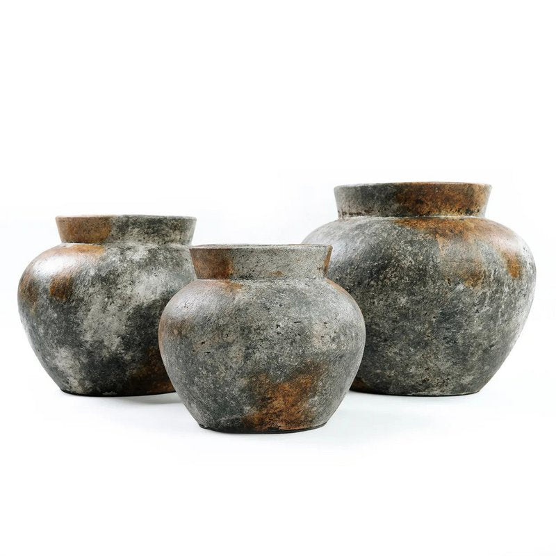 De Funky Vaas - Antiek Grijs - M - Bazar Bizar, foto 7