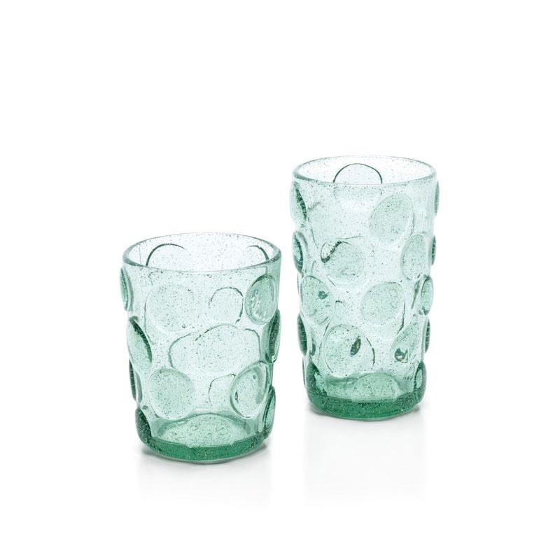 De Frosted Dot Highball - Aqua - Bazar Bizar, foto 4