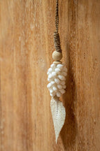 De Leaf & Shell Kwastje - Wit - Bazar Bizar, foto 3