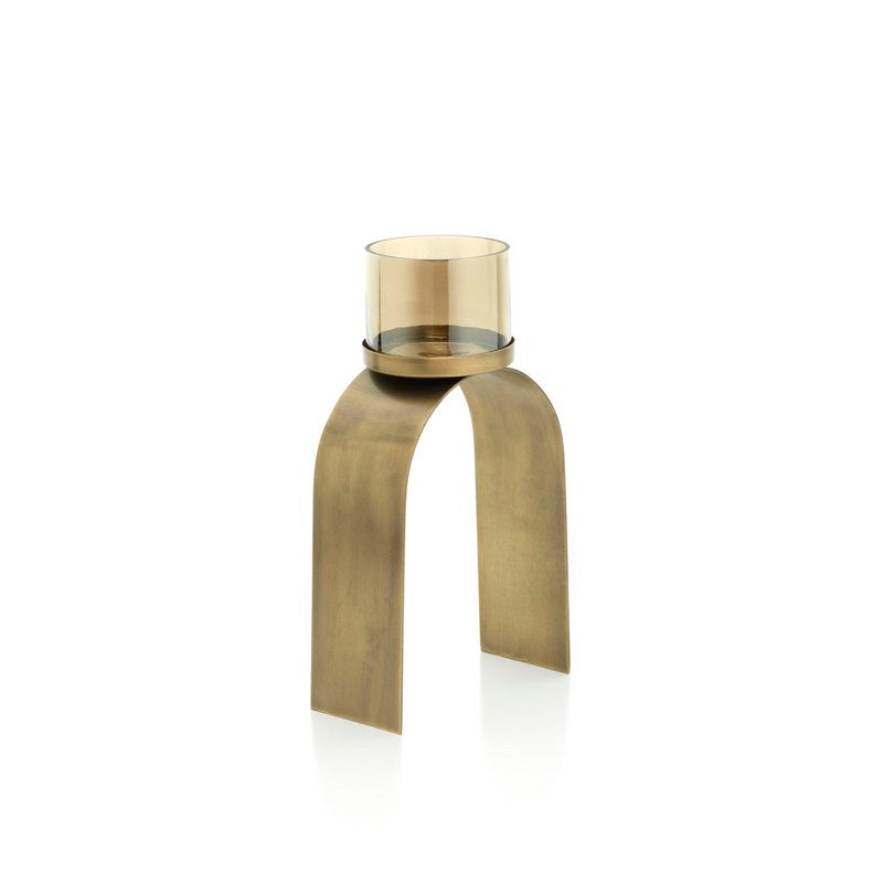 The Bow Glow T-light Holder - Goud - SET/2 - Bazar Bizar, foto 3