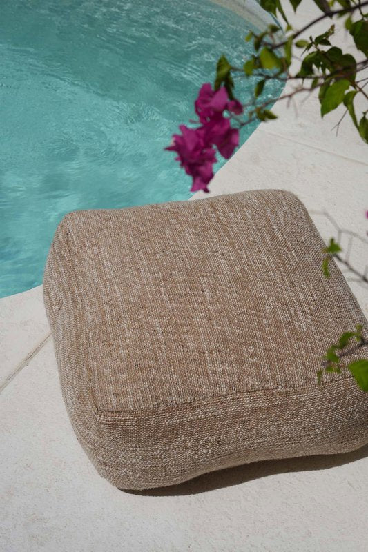 De comfortabele poef - Beige - Bazar Bizar, foto 3