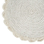 De Macrame Huwelijksplacemat - Wit - Bazar Bizar, foto 6