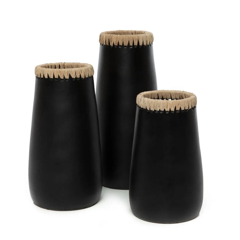 The Sneaky Vase - Zwart Naturel - S - Bazar Bizar, foto 3