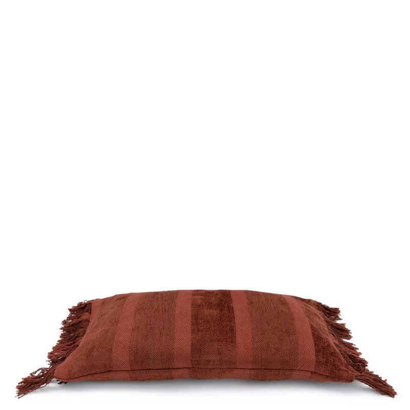 The Oh My Gee Kussenhoes - Bordeaux Fluweel - 30x50 - Bazar Bizar, foto 3