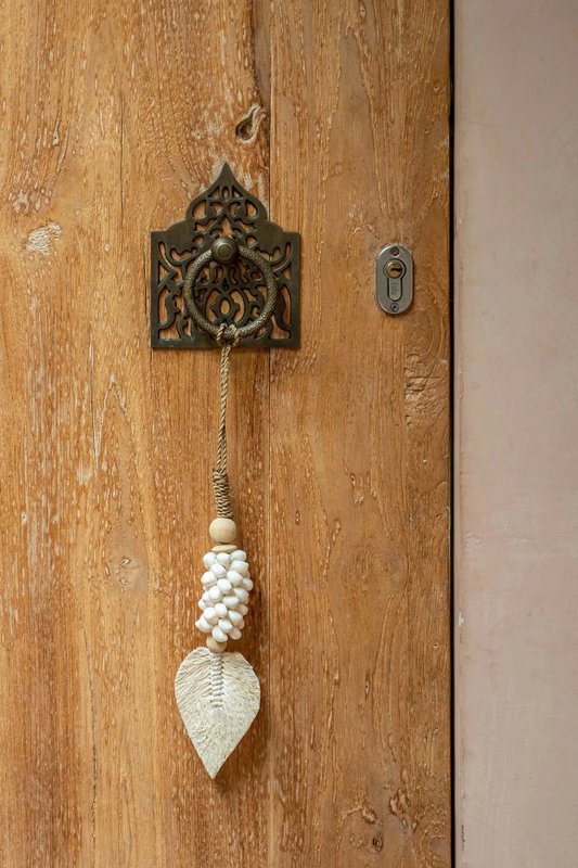 De Leaf & Shell Kwastje - Wit - Bazar Bizar, foto 2
