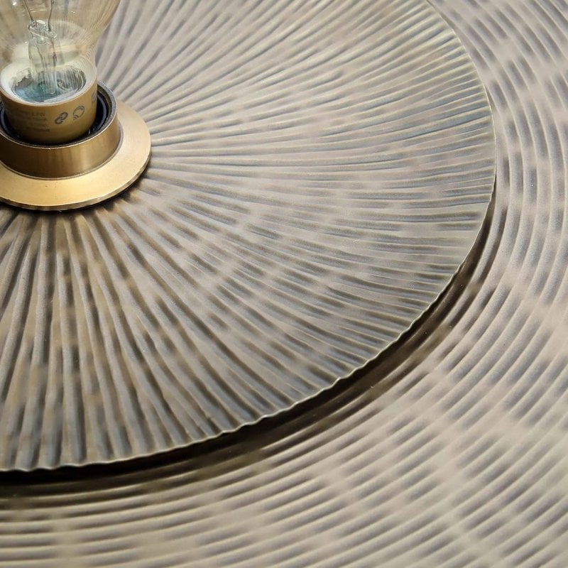 De Dubbele Volle Maan Wandlamp - Messing - M - Bazar Bizar, foto 2