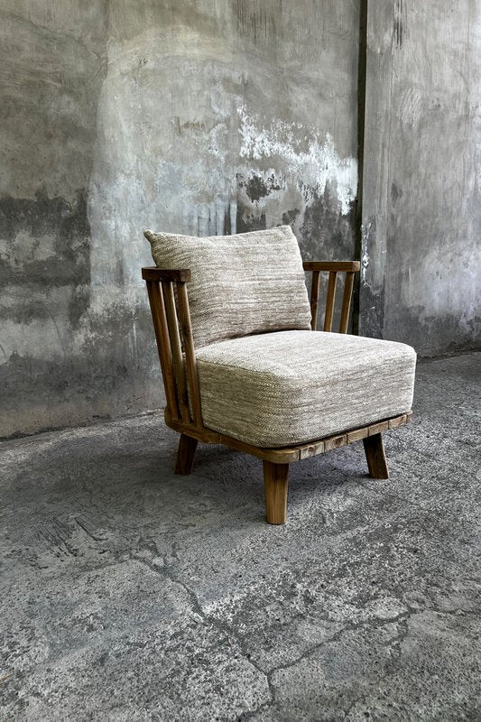 De Malawi One Seater - Natuurlijk zand - Bazar Bizar, foto 2
