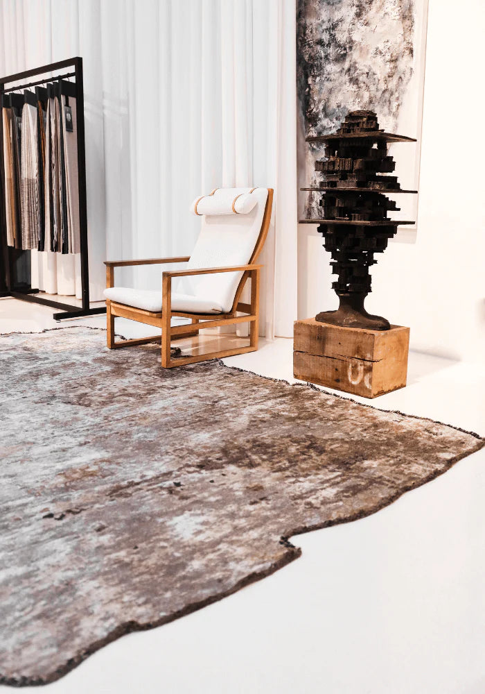 Amorphous rug – Organic design with a luxurious look