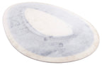 Brush Oval rug – Soft elegance with an organic shape